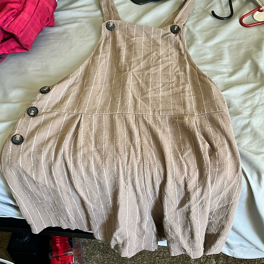 Striped romper